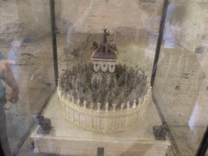 Model of the original mausoleum of Hadrian